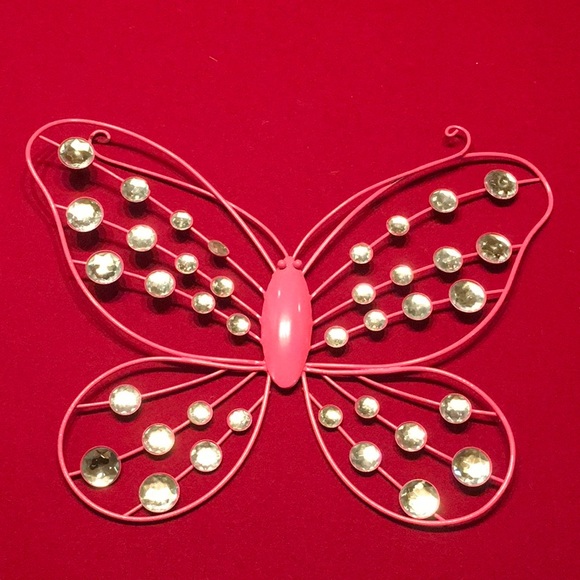 Pink Bedazzled Butterfly - Picture 3 of 14